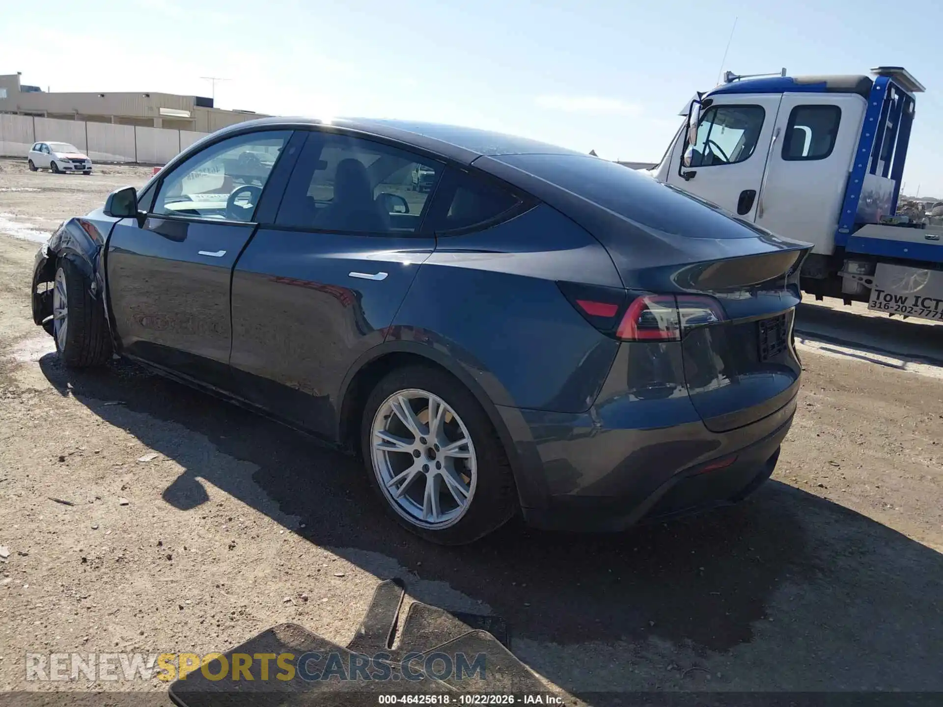 3 Photograph of a damaged car 5YJYGAEE1MF187751 TESLA MODEL Y 2021