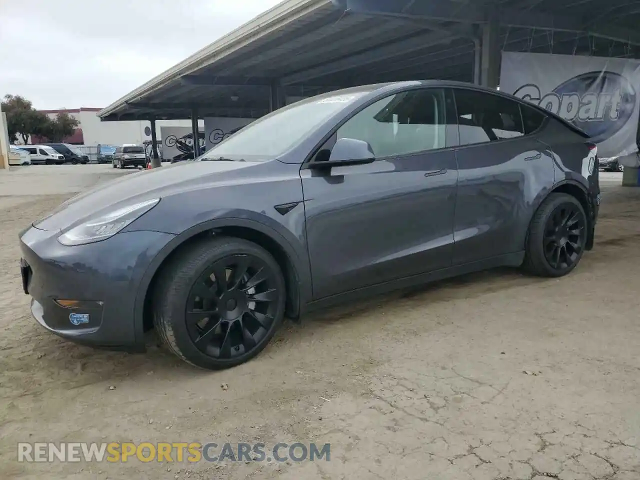 1 Photograph of a damaged car 5YJYGAEE1MF188768 TESLA MODEL Y 2021