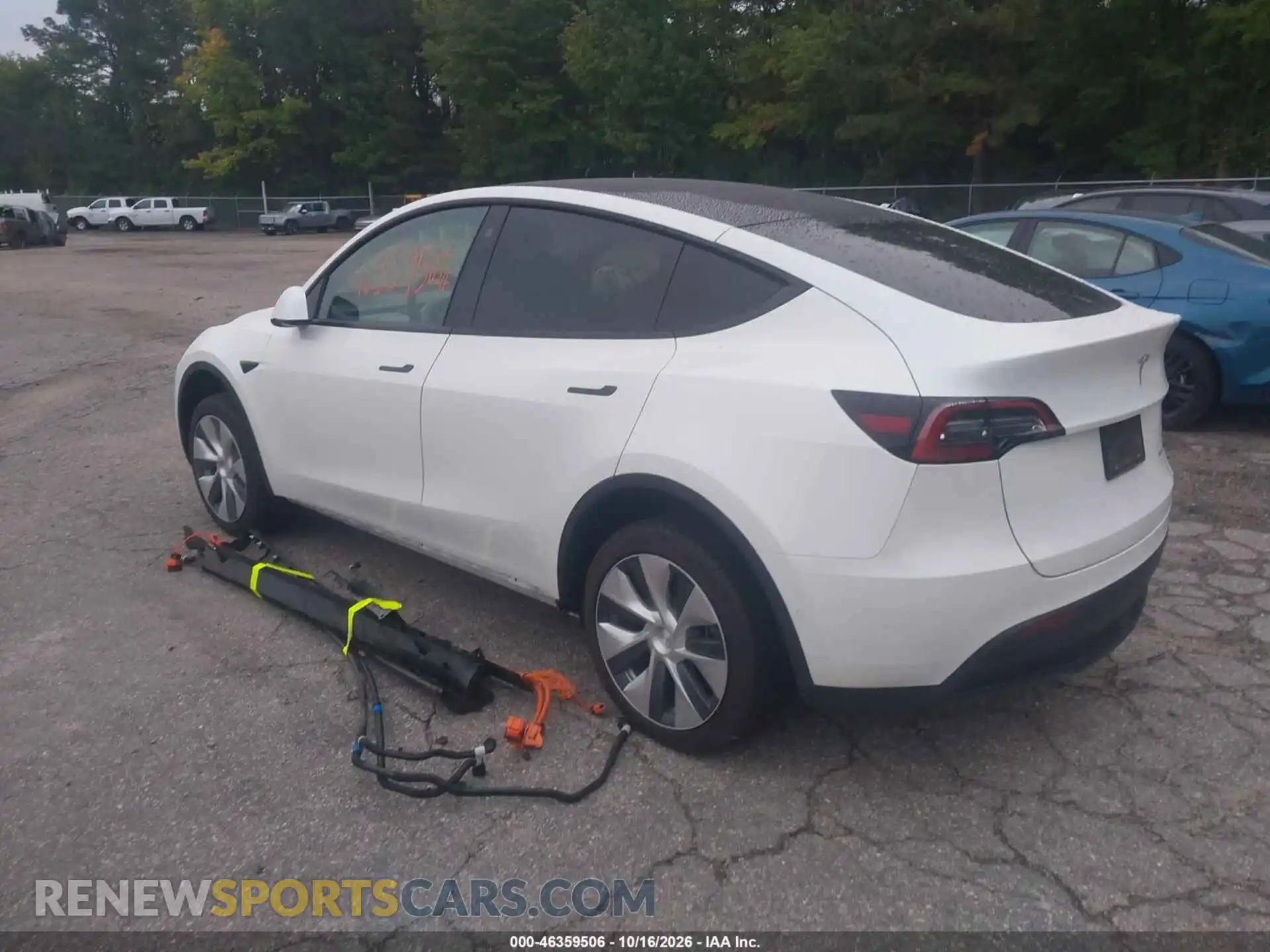 3 Photograph of a damaged car 5YJYGAEE1MF296193 TESLA MODEL Y 2021