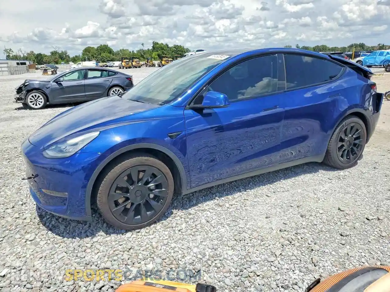 1 fotografías del automóvil dañado 5YJYGAEE2MF128675 TESLA MODEL Y 2021