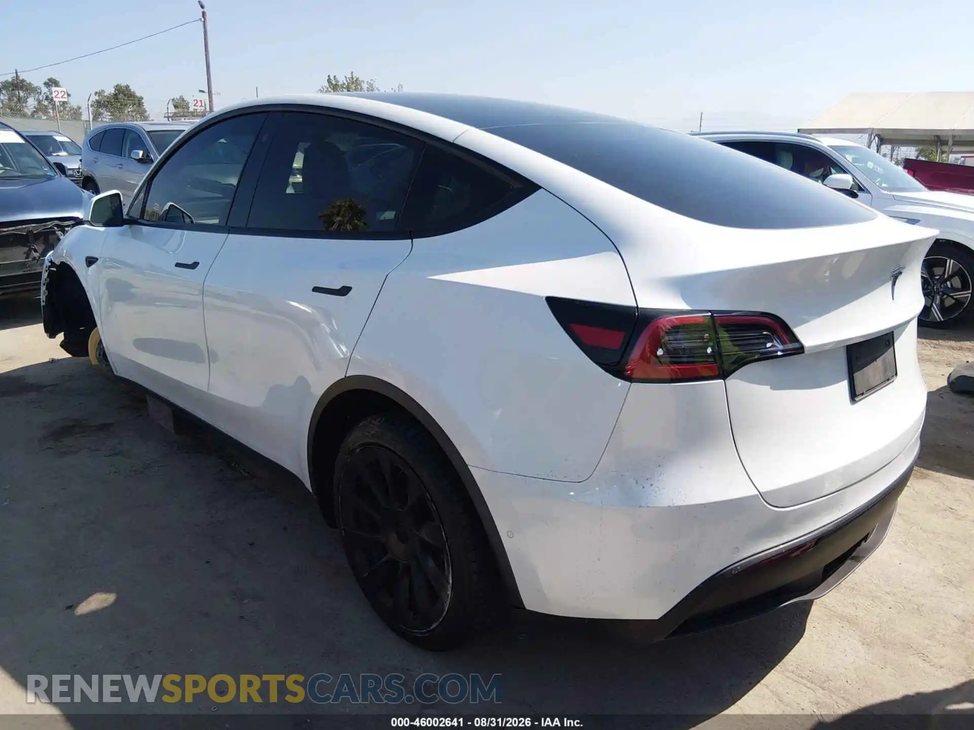 3 Photograph of a damaged car 5YJYGAEE2MF230798 TESLA MODEL Y 2021