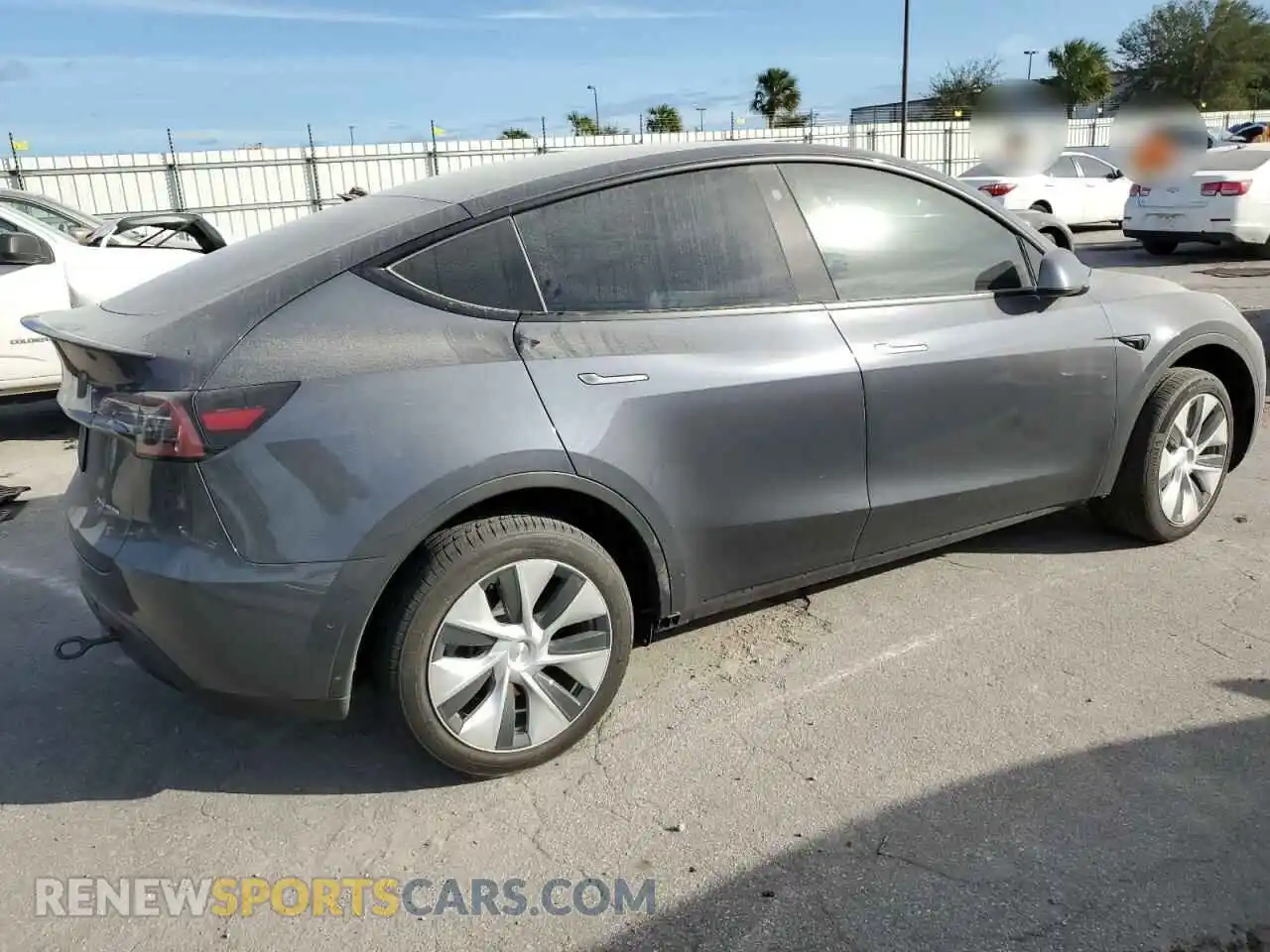 3 Photograph of a damaged car 5YJYGAEE3MF283588 TESLA MODEL Y 2021