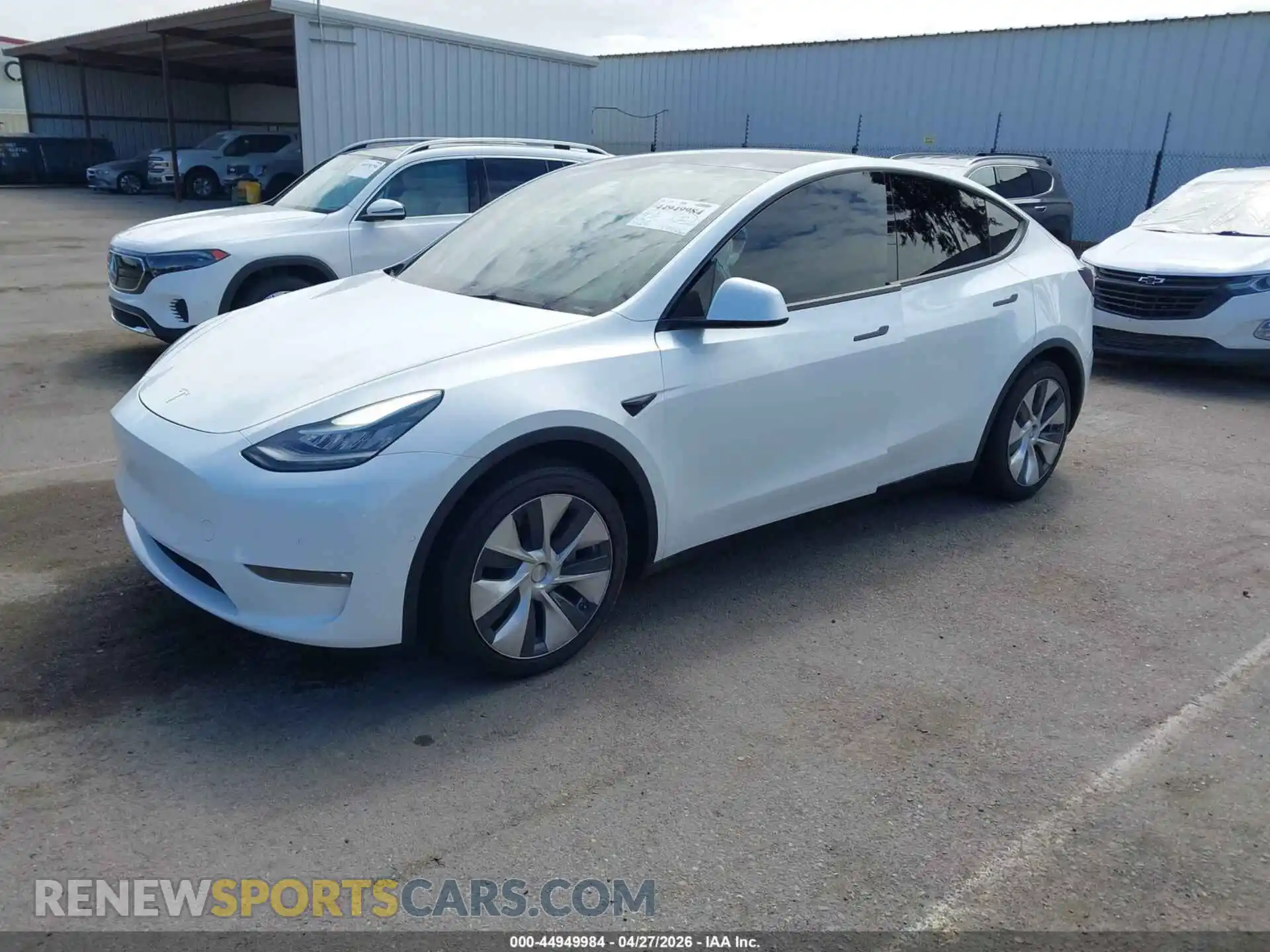 2 Photograph of a damaged car 5YJYGAEE4MF144831 TESLA MODEL Y 2021