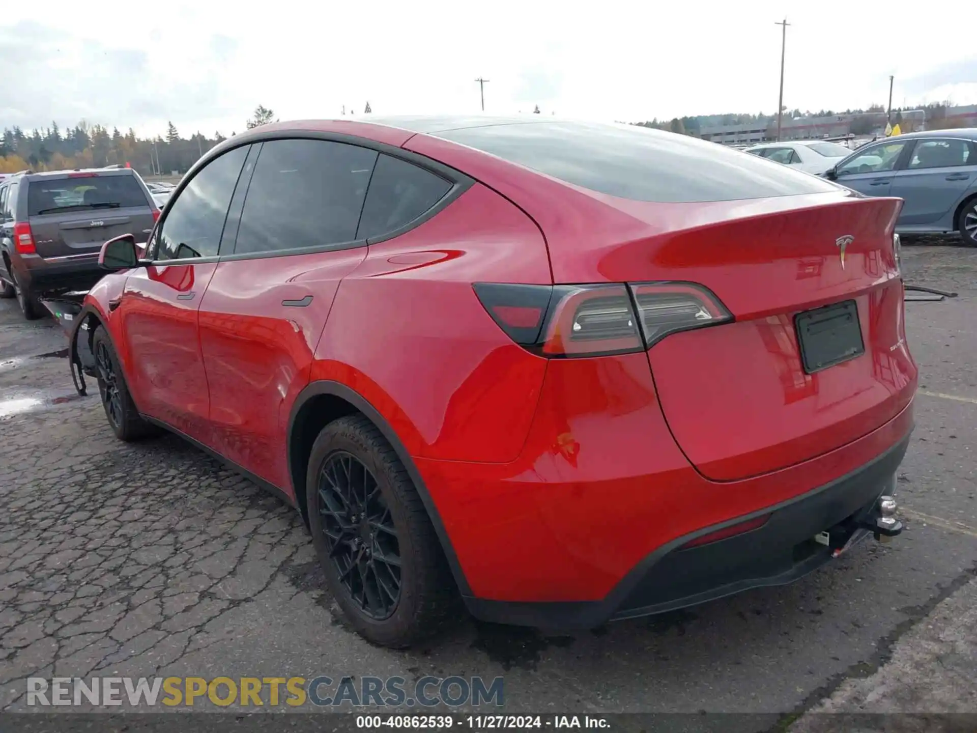 3 Photograph of a damaged car 5YJYGAEE4MF200475 TESLA MODEL Y 2021