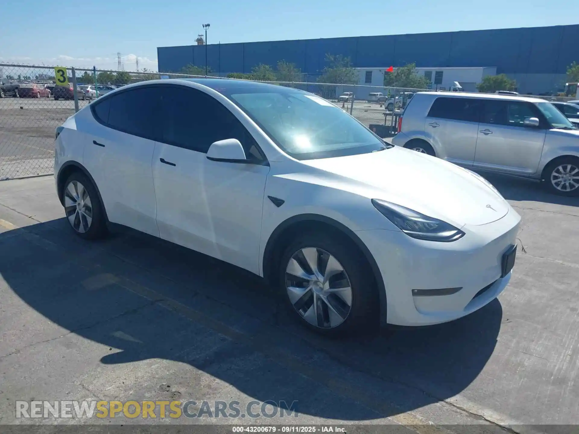 1 Photograph of a damaged car 5YJYGAEE6MF149934 TESLA MODEL Y 2021