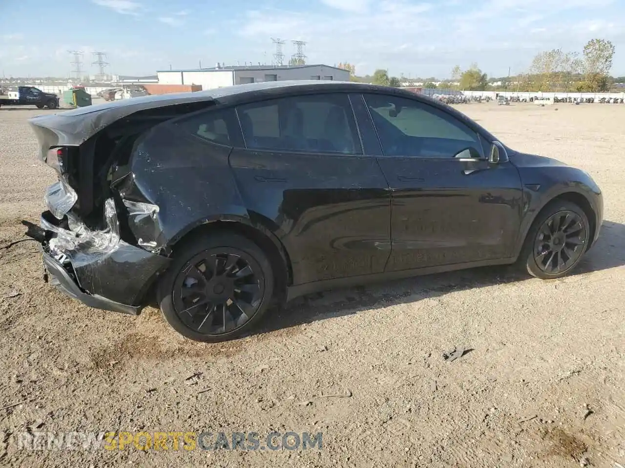 3 Photograph of a damaged car 5YJYGAEE7MF116294 TESLA MODEL Y 2021