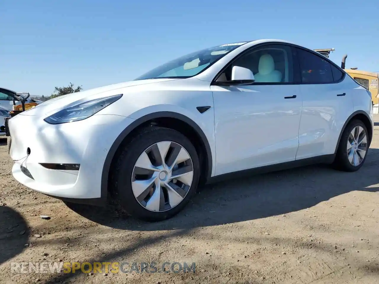 1 Photograph of a damaged car 5YJYGAEE7MF256300 TESLA MODEL Y 2021