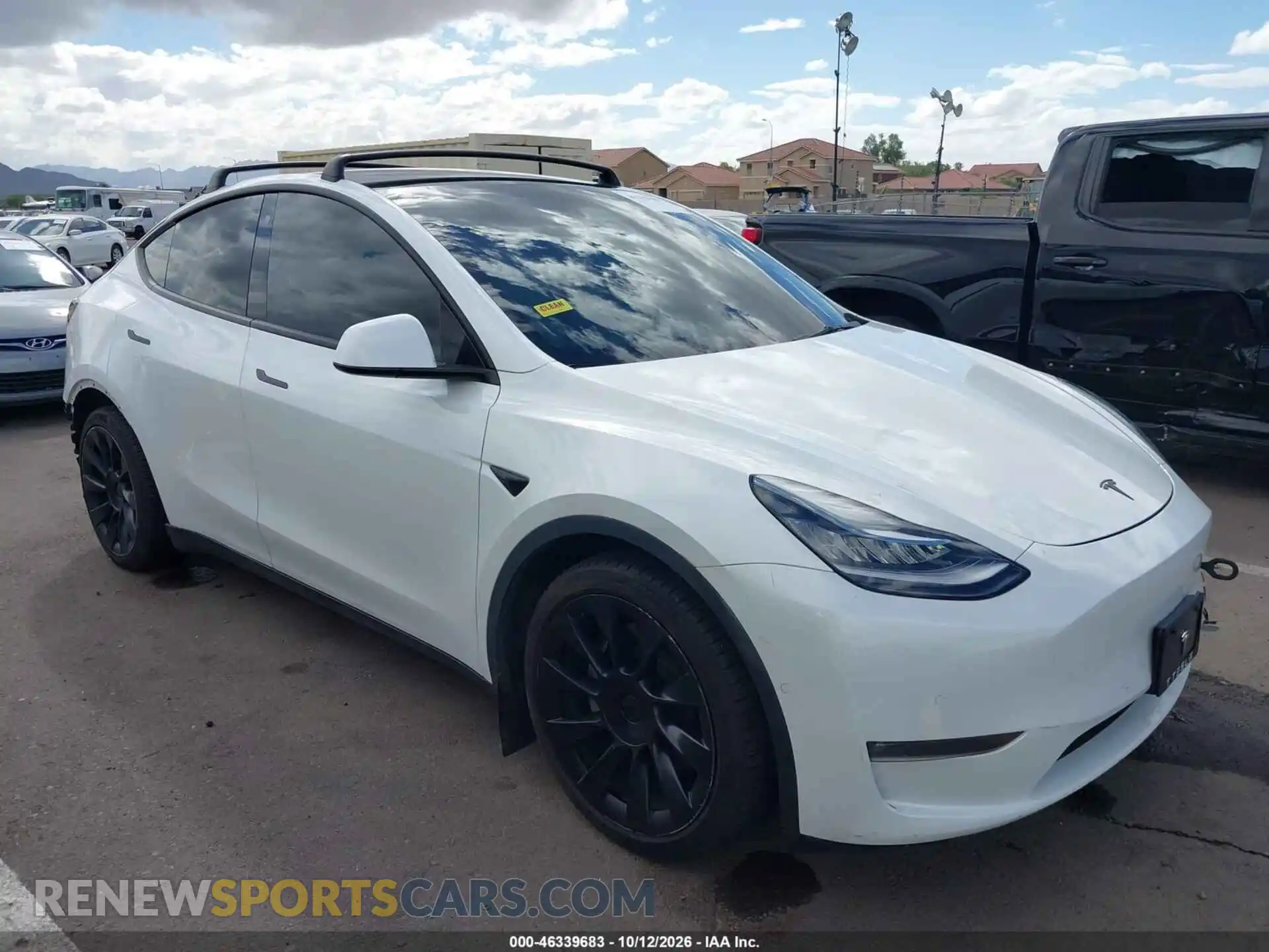 1 fotografías del automóvil dañado 5YJYGAEE9MF212721 TESLA MODEL Y 2021