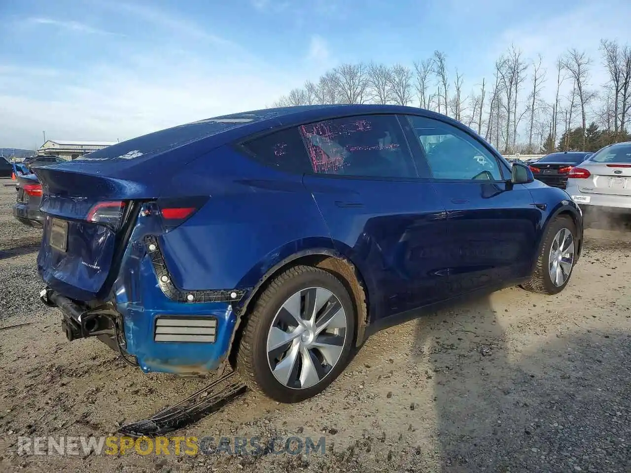 3 Photograph of a damaged car 5YJYGAEEXMF206538 TESLA MODEL Y 2021