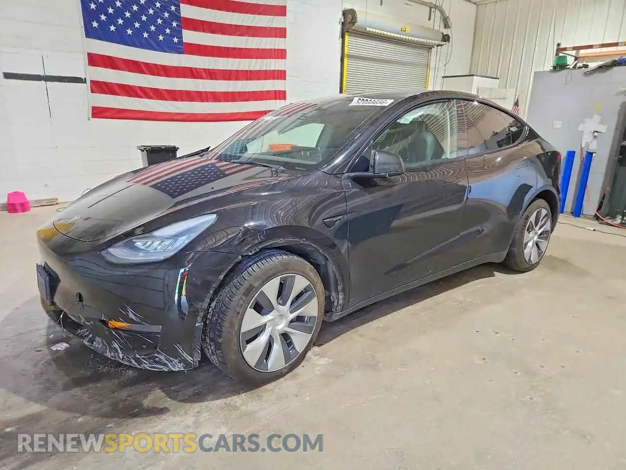 1 fotografías del automóvil dañado 5YJYGAEEXMF250359 TESLA MODEL Y 2021