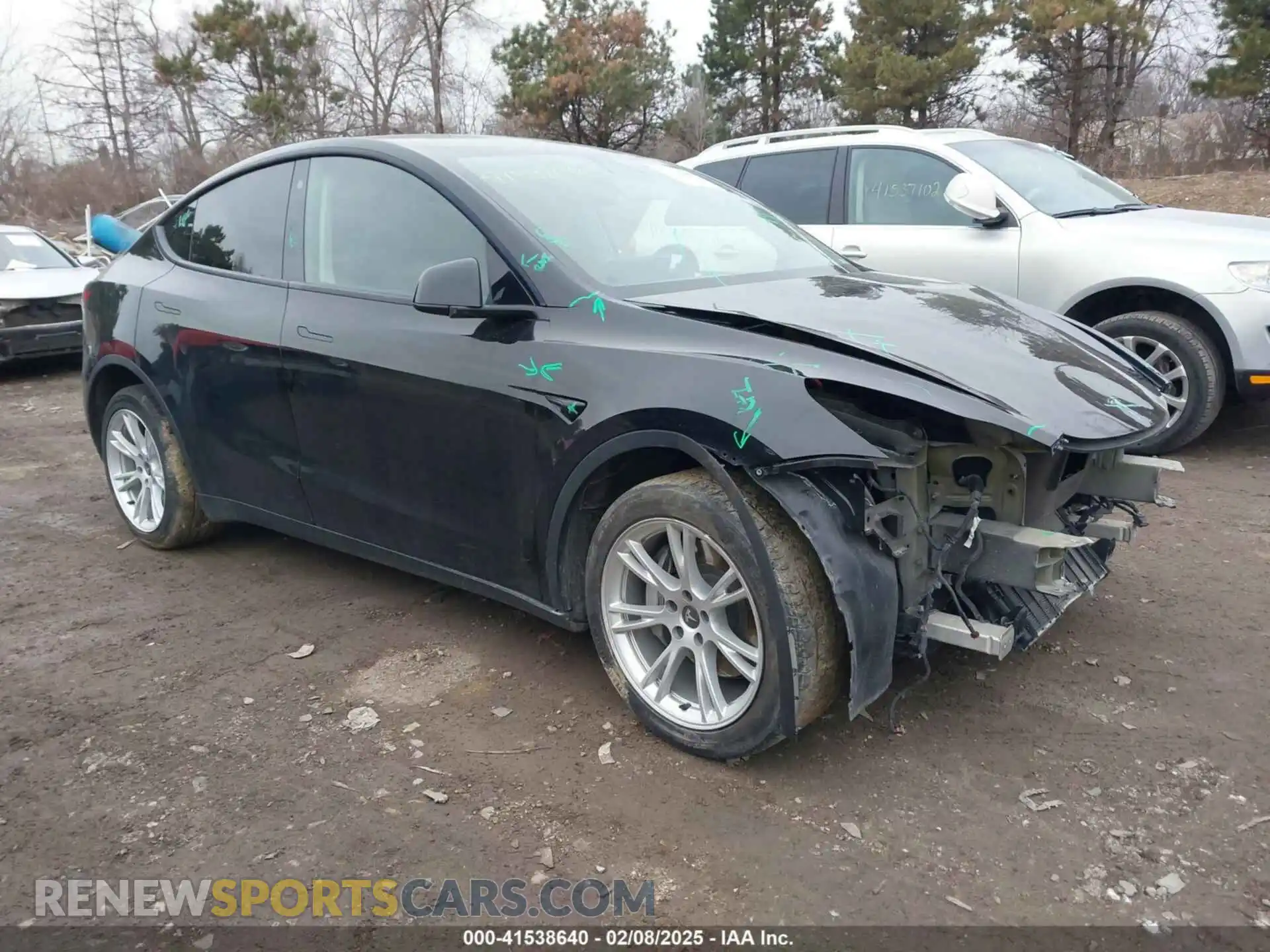 1 Фотография поврежденного автомобиля 5YJYGDED5MF110941 TESLA MODEL Y 2021