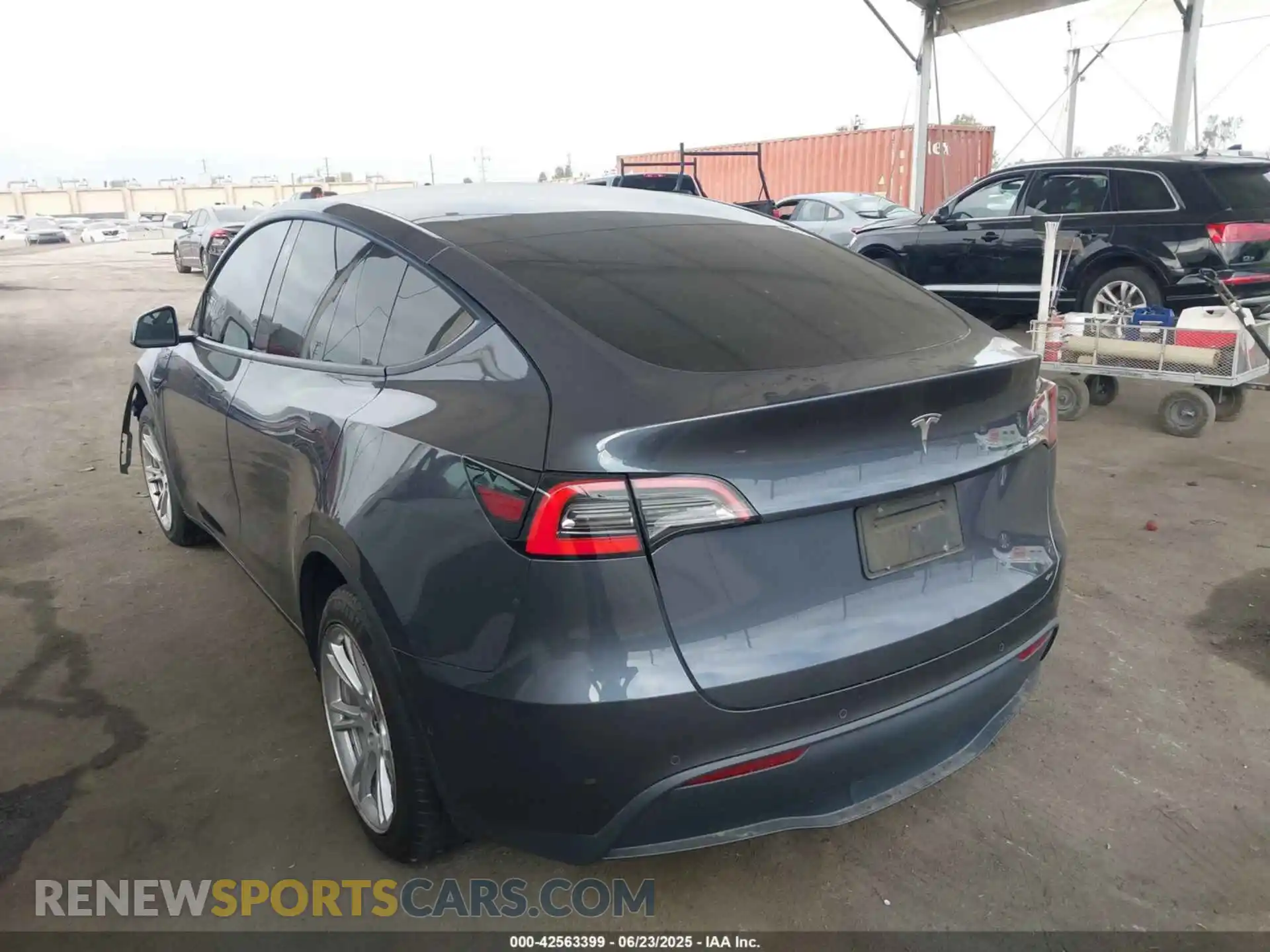 3 Фотография поврежденного автомобиля 5YJYGDED6MF103805 TESLA MODEL Y 2021