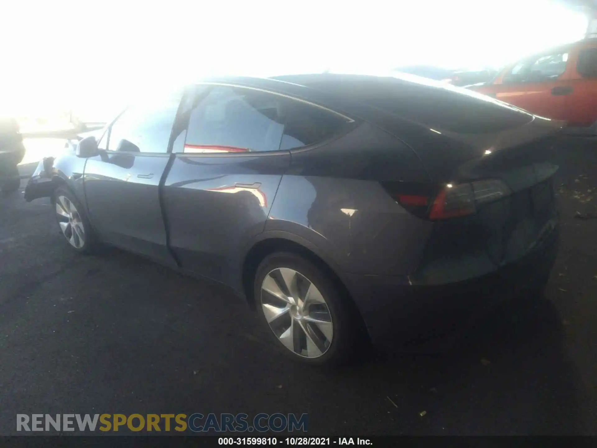 3 Photograph of a damaged car 5YJYGDED6MF106087 TESLA MODEL Y 2021