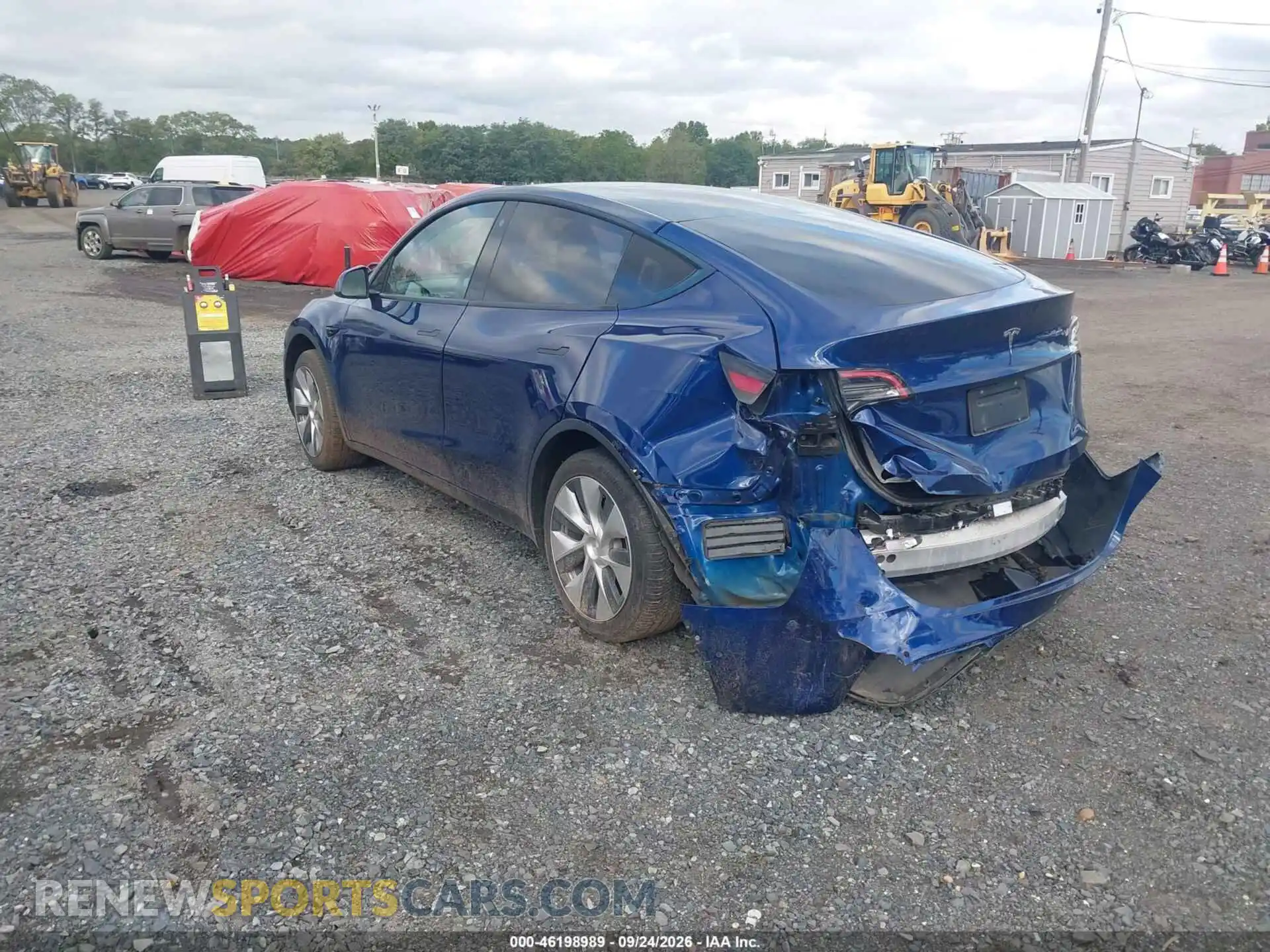 3 Photograph of a damaged car 5YJYGDED6MF106428 TESLA MODEL Y 2021