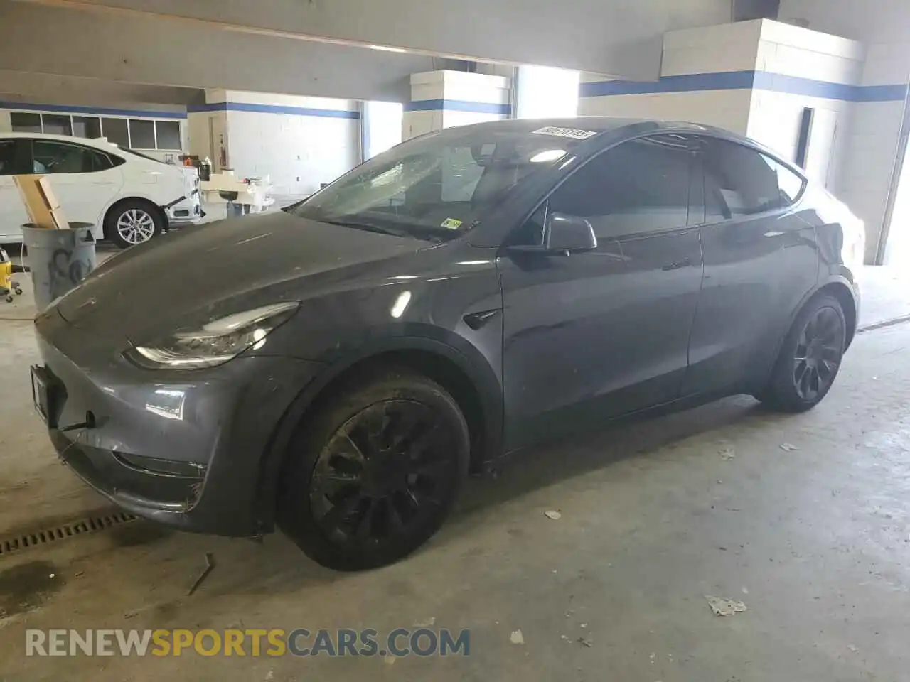 1 fotografías del automóvil dañado 5YJYGDED6MF124346 TESLA MODEL Y 2021