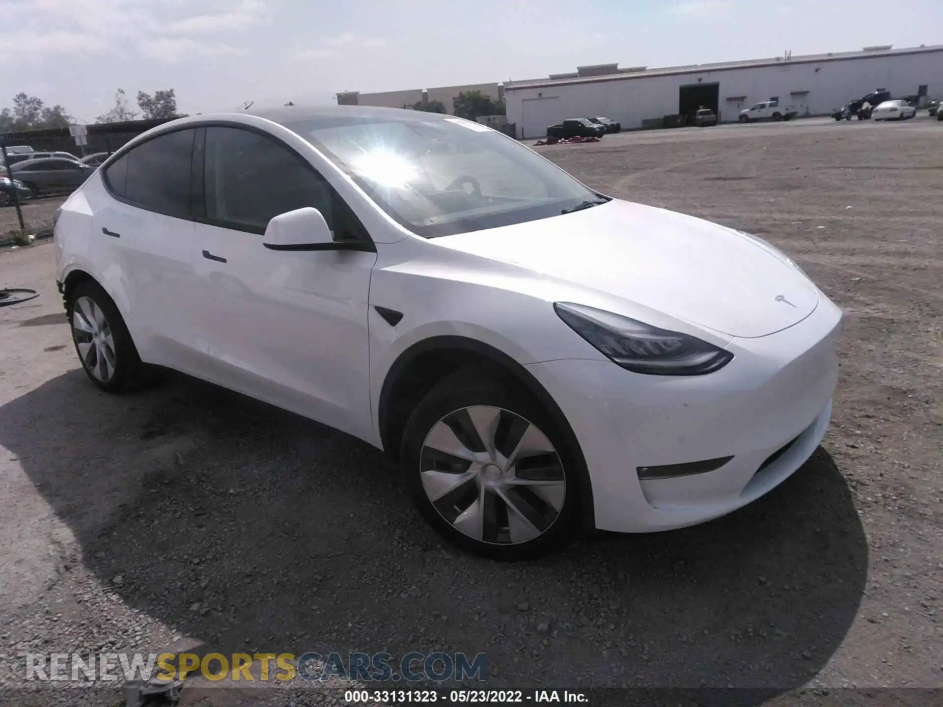 1 Photograph of a damaged car 5YJYGDED8MF107337 TESLA MODEL Y 2021