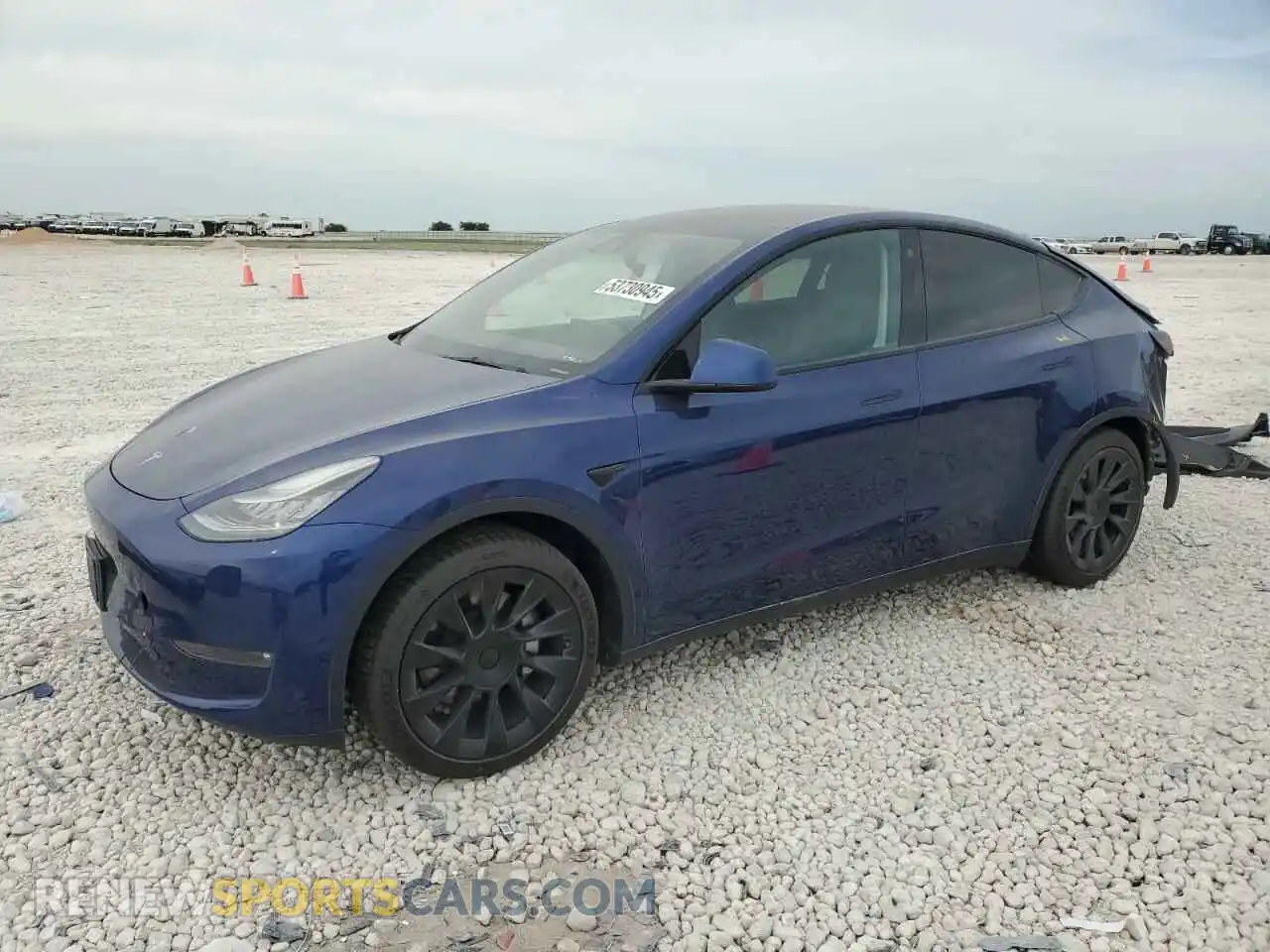 1 Фотография поврежденного автомобиля 5YJYGDEDXMF112751 TESLA MODEL Y 2021