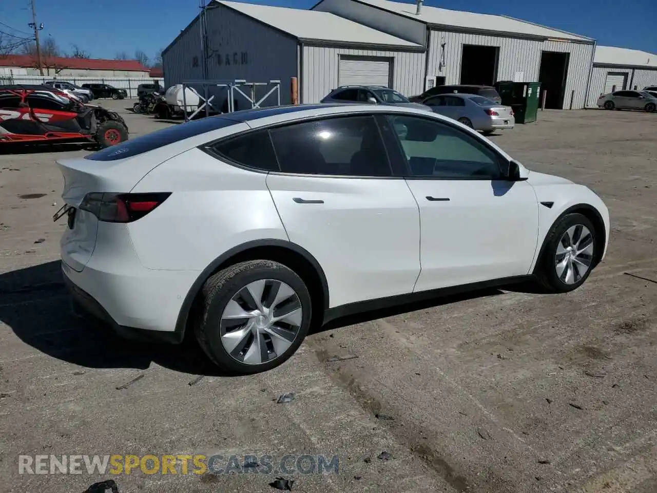 3 Photograph of a damaged car 5YJYGDEE0MF077789 TESLA MODEL Y 2021