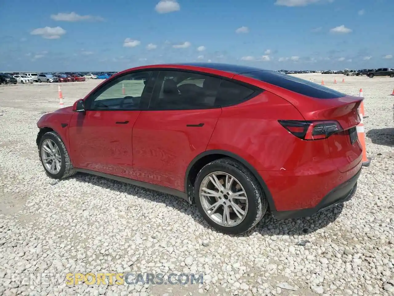 2 Фотография поврежденного автомобиля 5YJYGDEE0MF099274 TESLA MODEL Y 2021