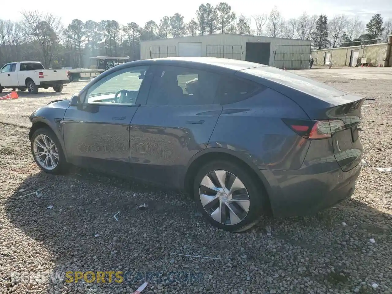 2 Photograph of a damaged car 5YJYGDEE0MF109849 TESLA MODEL Y 2021