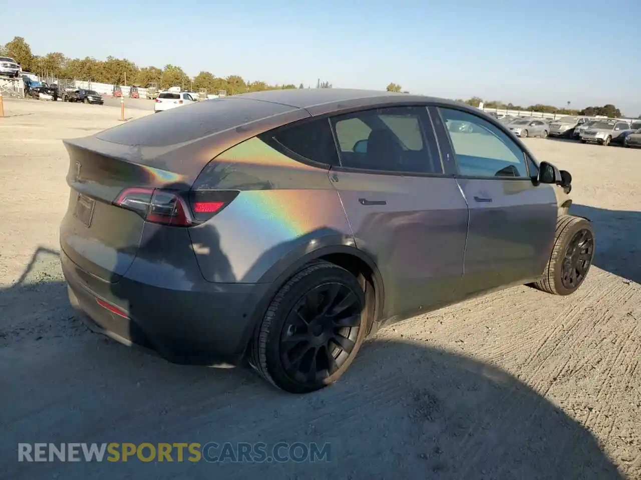 3 Фотография поврежденного автомобиля 5YJYGDEE0MF174328 TESLA MODEL Y 2021