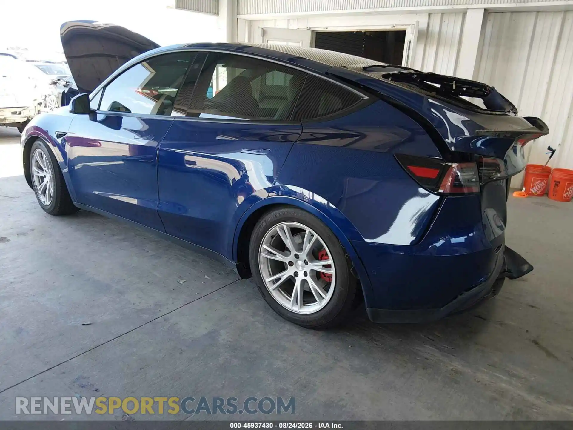 3 Photograph of a damaged car 5YJYGDEE0MF197981 TESLA MODEL Y 2021