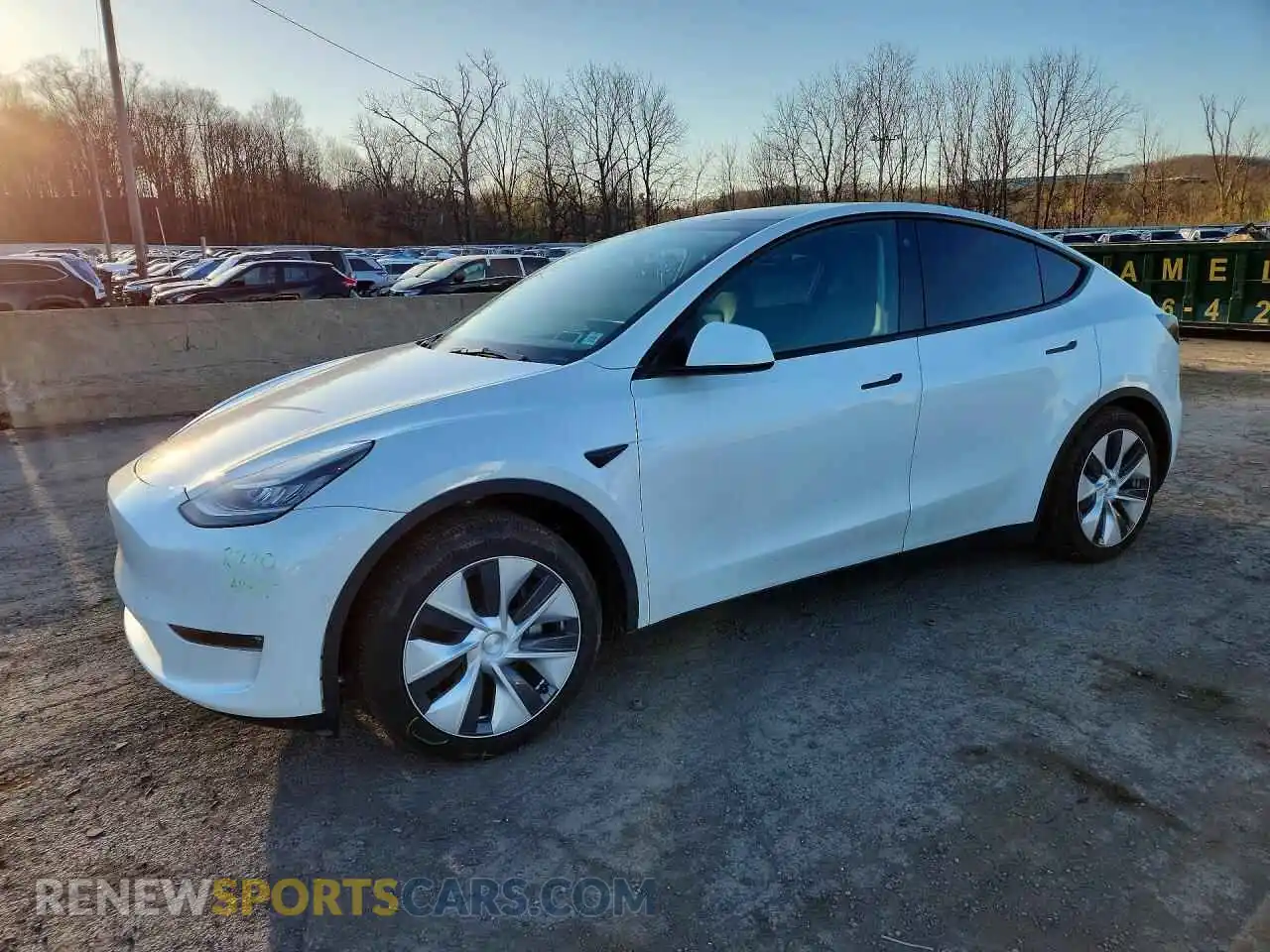 1 fotografías del automóvil dañado 5YJYGDEE0MF208770 TESLA MODEL Y 2021