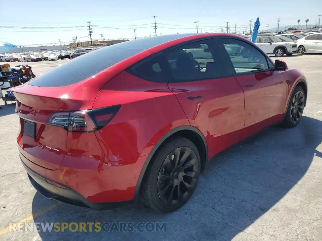 3 Photograph of a damaged car 5YJYGDEE0MF217761 TESLA MODEL Y 2021