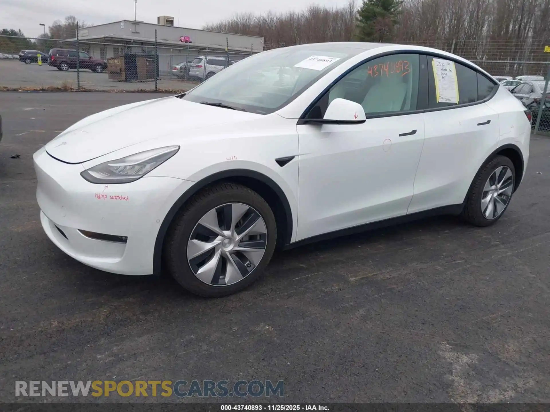 2 Фотография поврежденного автомобиля 5YJYGDEE0MF251537 TESLA MODEL Y 2021
