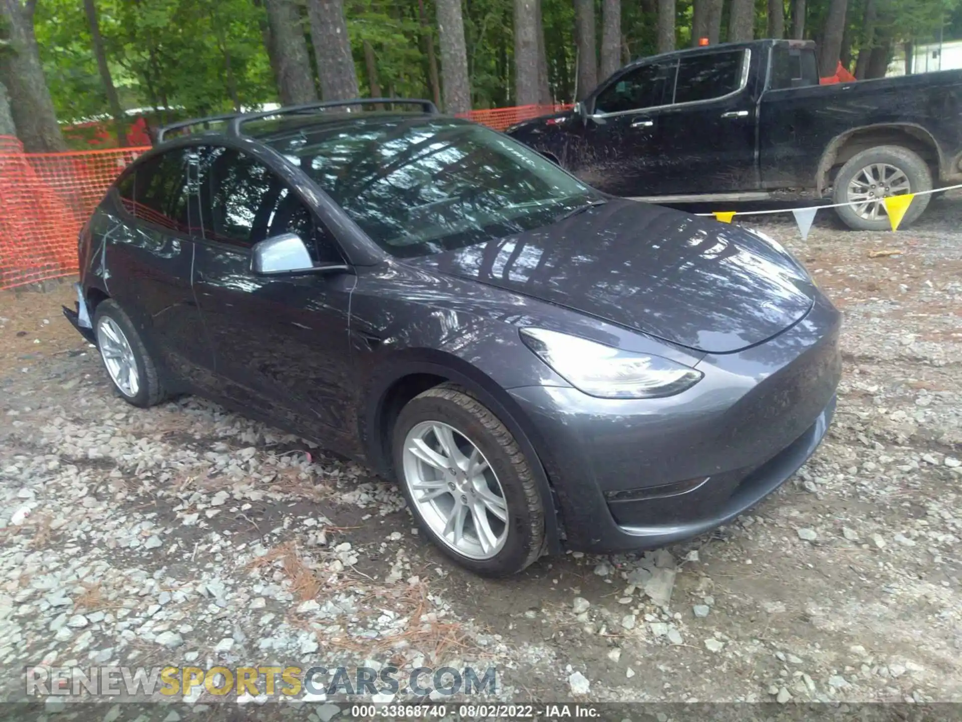 1 fotografías del automóvil dañado 5YJYGDEE0MF254955 TESLA MODEL Y 2021