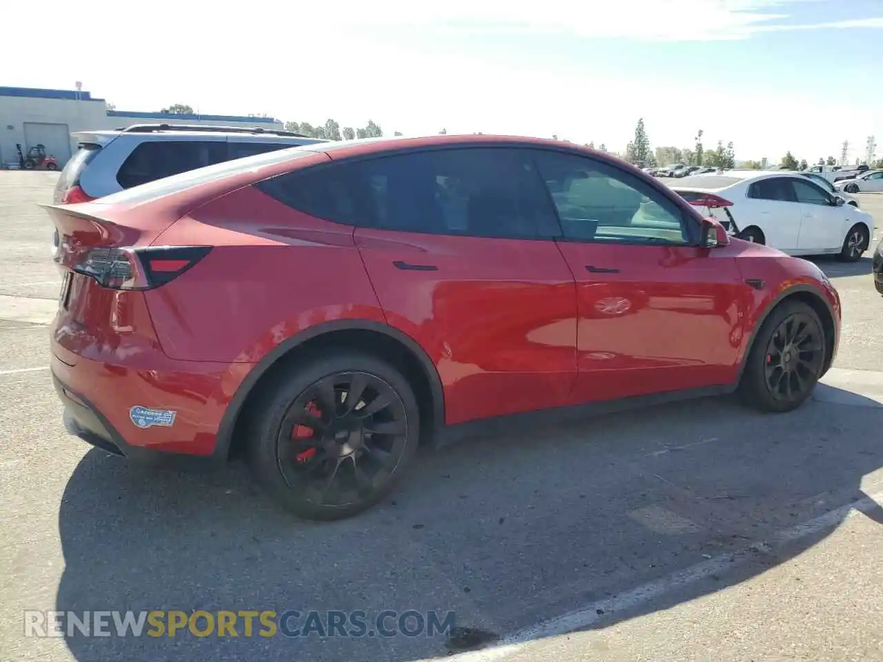 3 Photograph of a damaged car 5YJYGDEE0MF274932 TESLA MODEL Y 2021