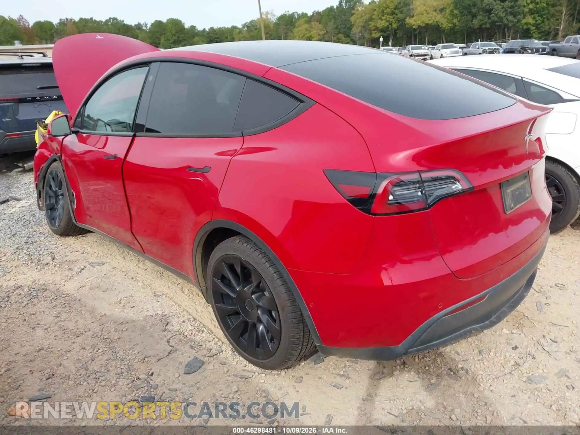 3 Фотография поврежденного автомобиля 5YJYGDEE0MF280584 TESLA MODEL Y 2021
