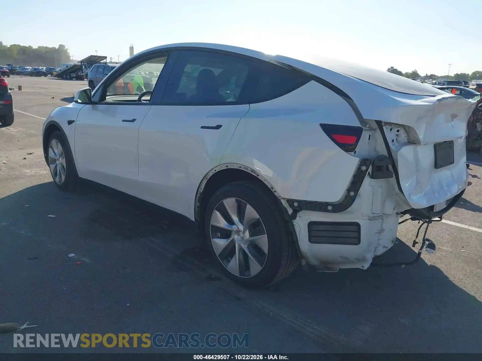 3 fotografías del automóvil dañado 5YJYGDEE0MF295179 TESLA MODEL Y 2021