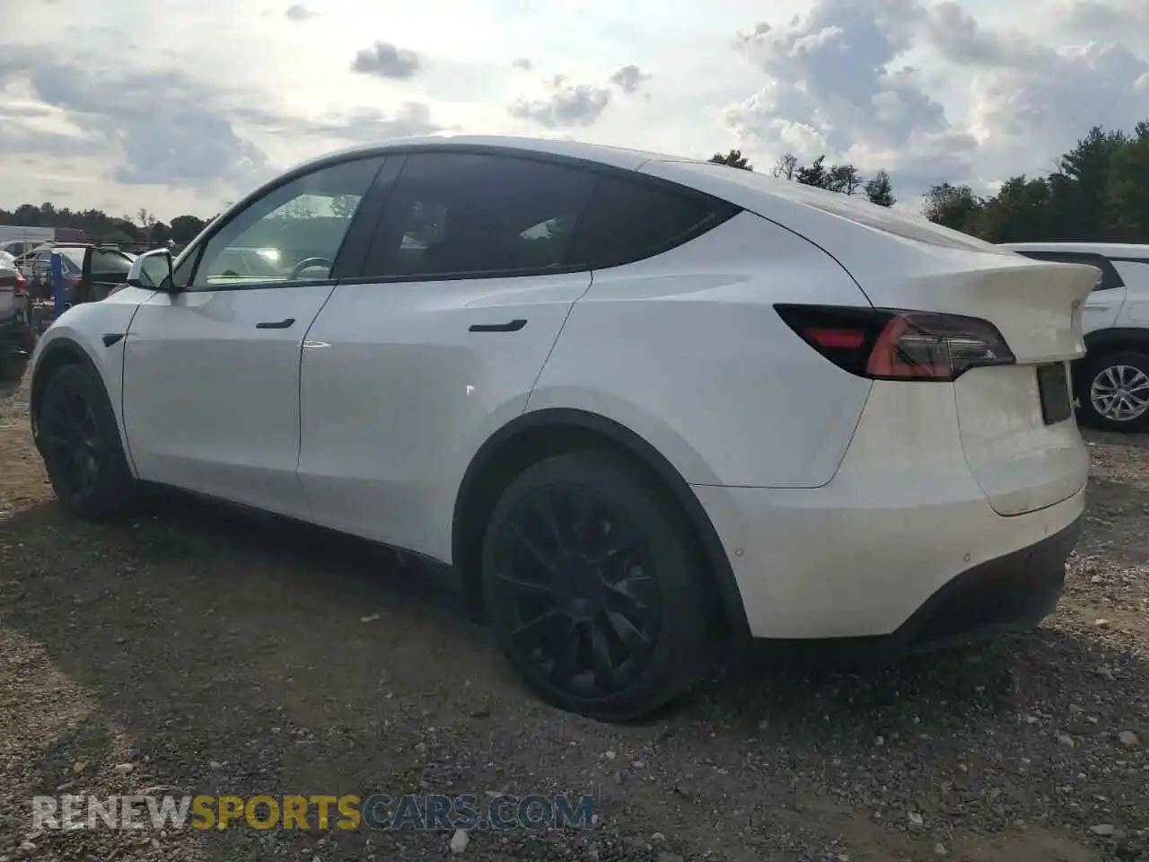 2 Фотография поврежденного автомобиля 5YJYGDEE1MF071385 TESLA MODEL Y 2021