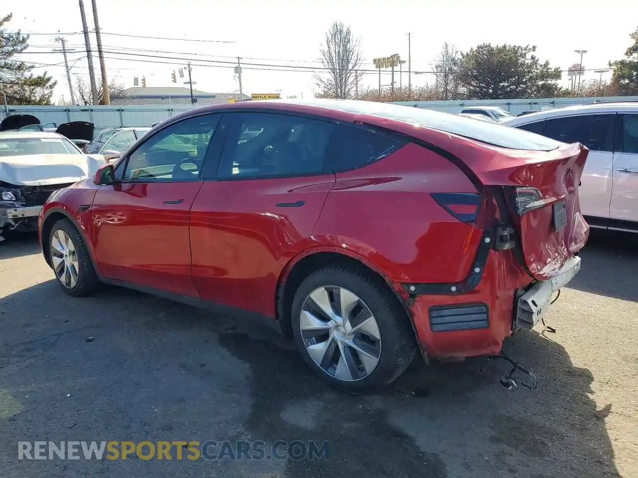 2 Фотография поврежденного автомобиля 5YJYGDEE1MF081074 TESLA MODEL Y 2021