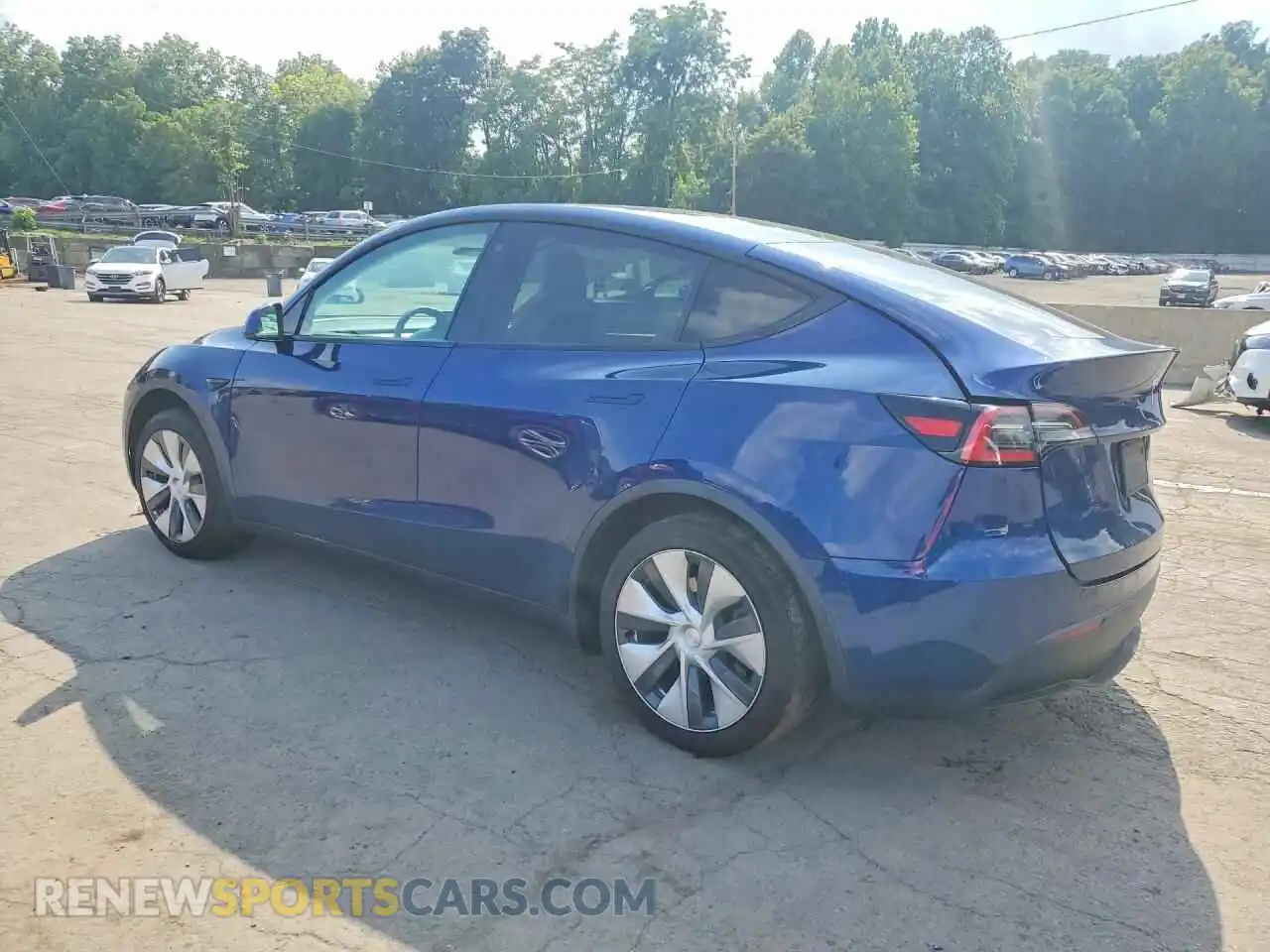 2 Фотография поврежденного автомобиля 5YJYGDEE1MF083049 TESLA MODEL Y 2021
