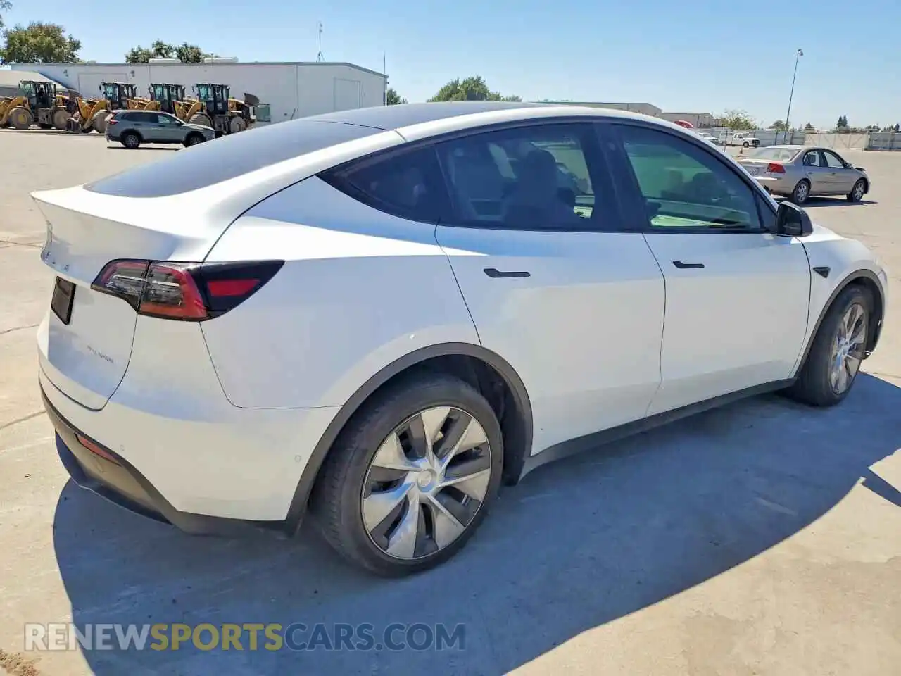 3 Photograph of a damaged car 5YJYGDEE1MF179117 TESLA MODEL Y 2021