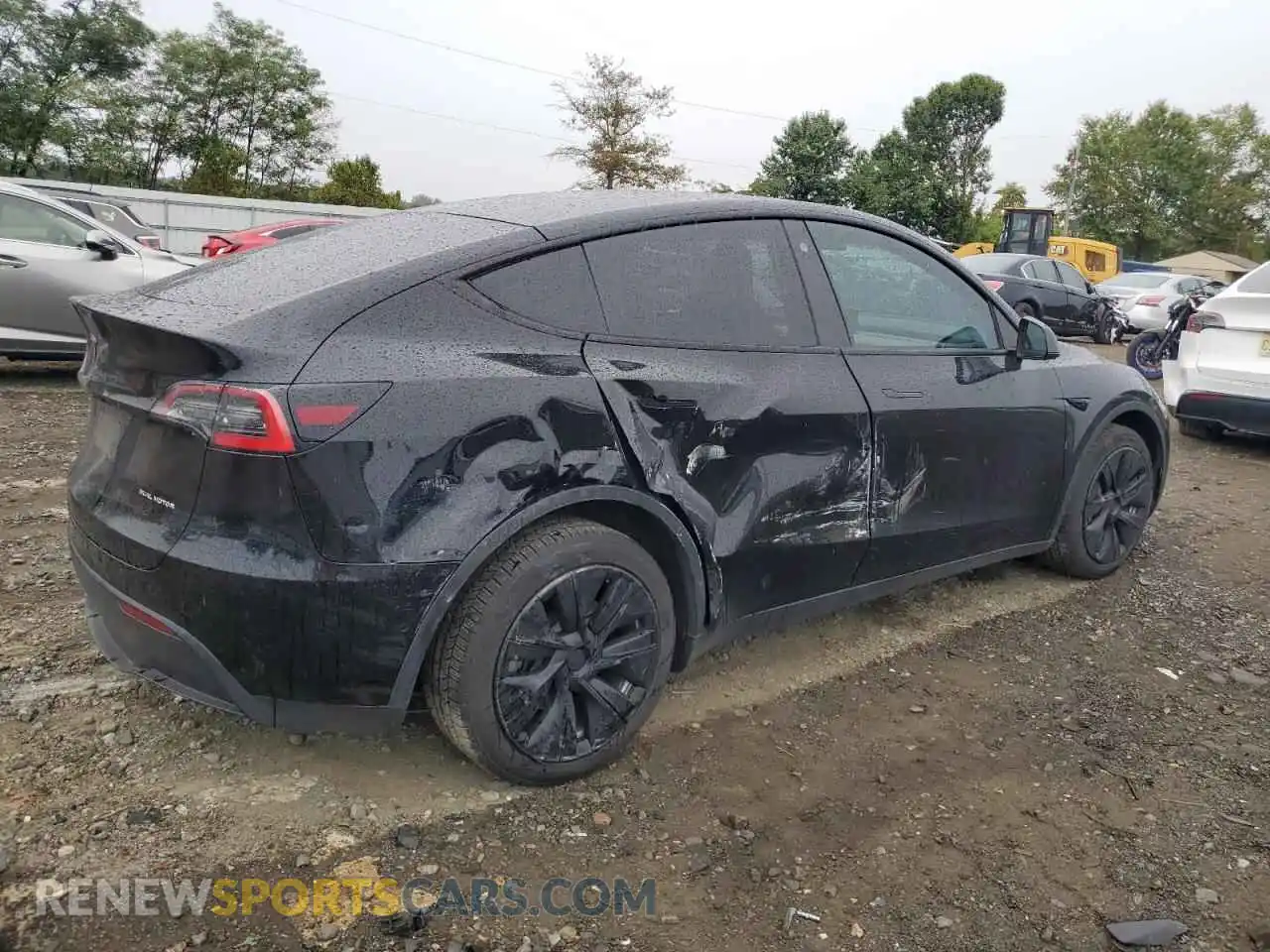 3 Photograph of a damaged car 5YJYGDEE1MF188139 TESLA MODEL Y 2021