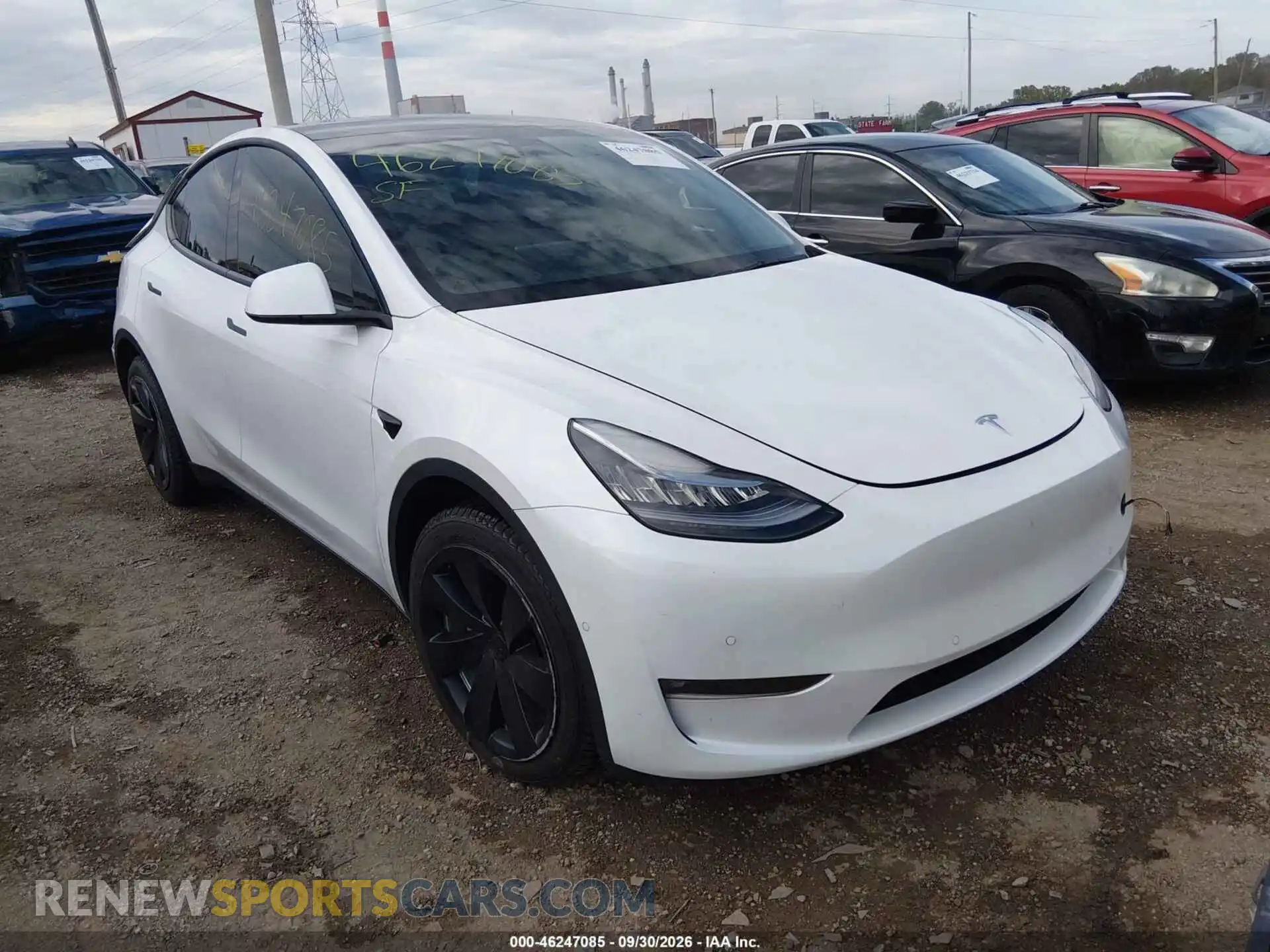 1 Photograph of a damaged car 5YJYGDEE1MF188853 TESLA MODEL Y 2021