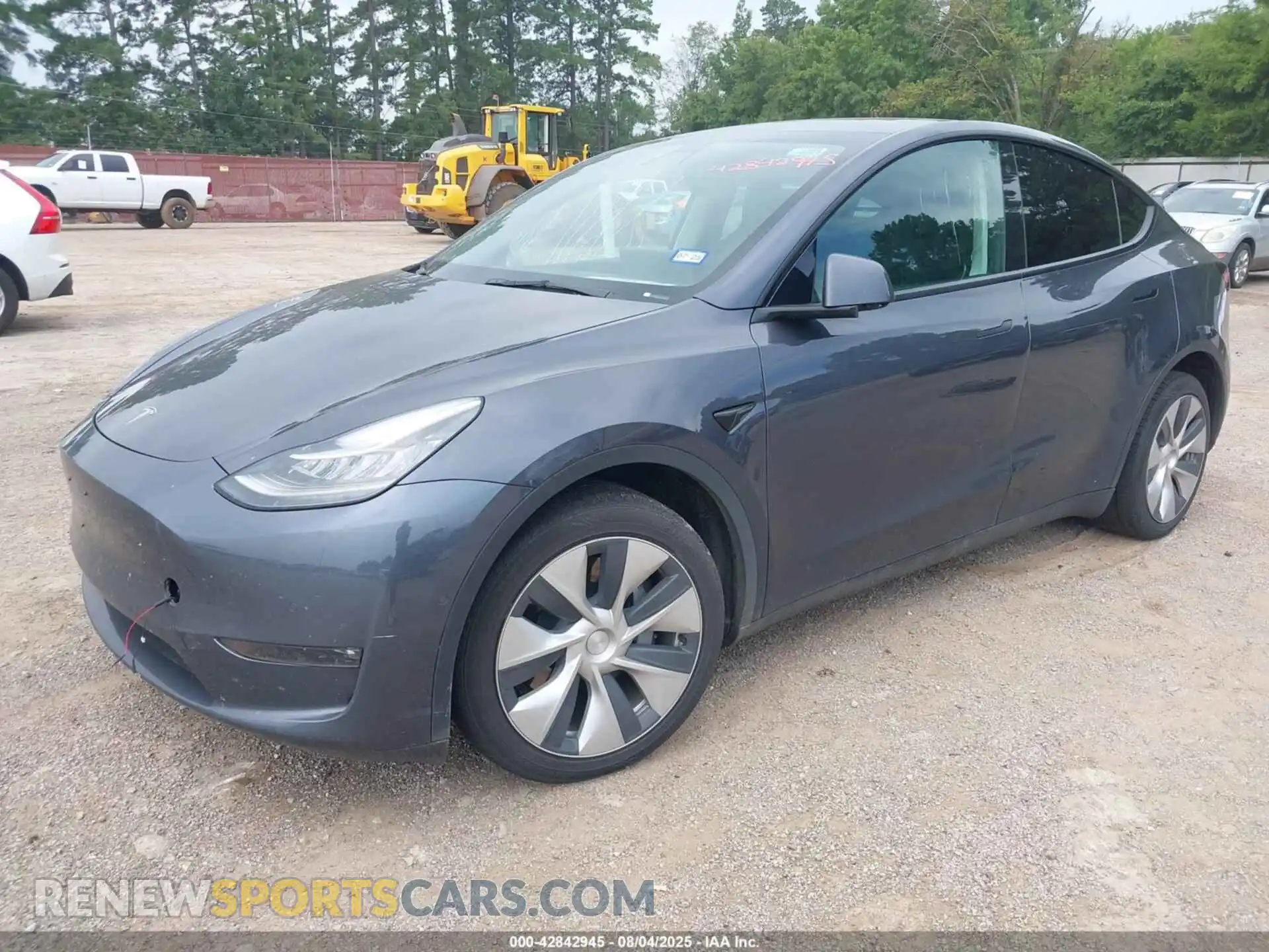 2 Photograph of a damaged car 5YJYGDEE1MF217624 TESLA MODEL Y 2021