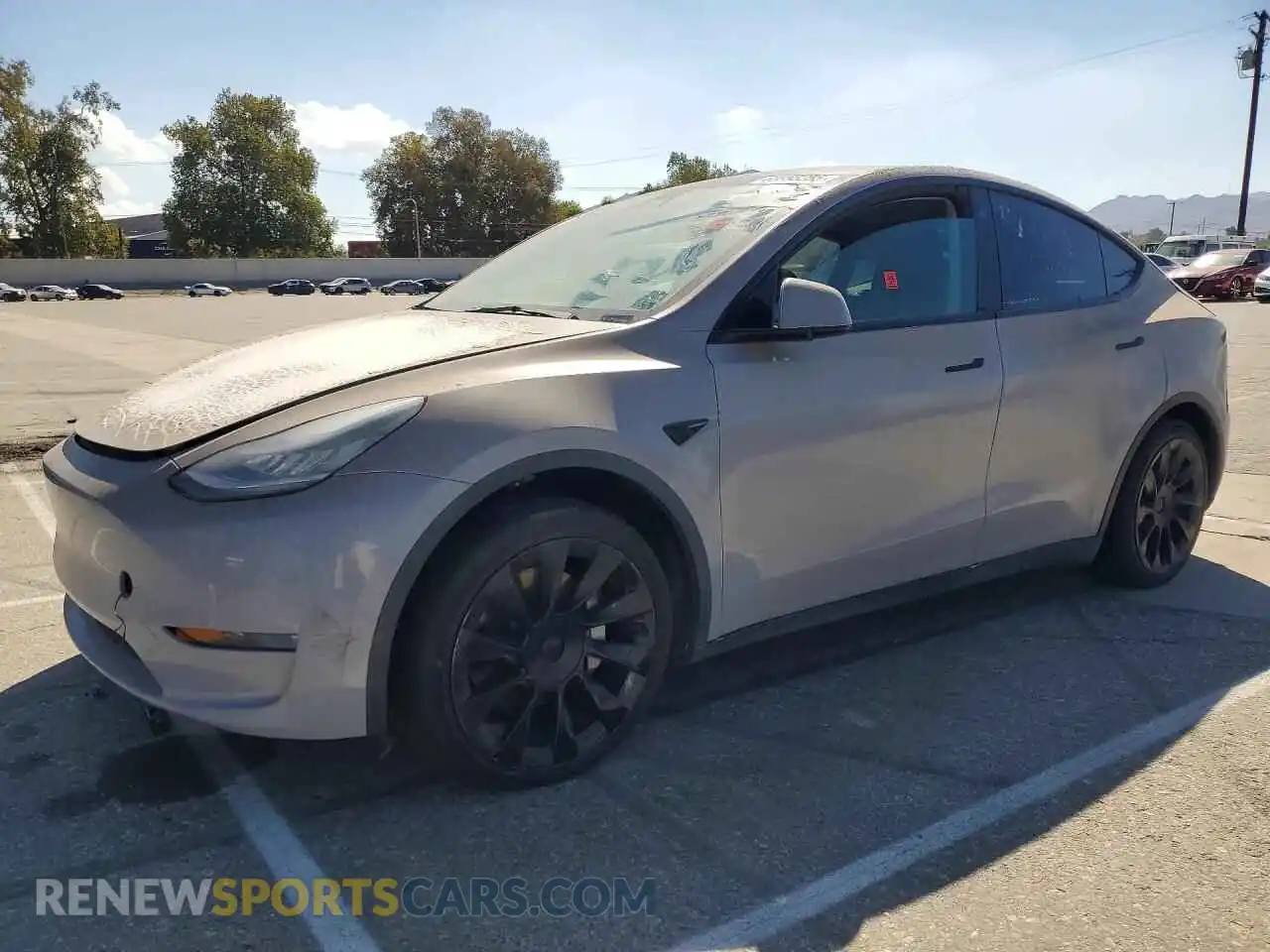 1 fotografías del automóvil dañado 5YJYGDEE1MF239767 TESLA MODEL Y 2021