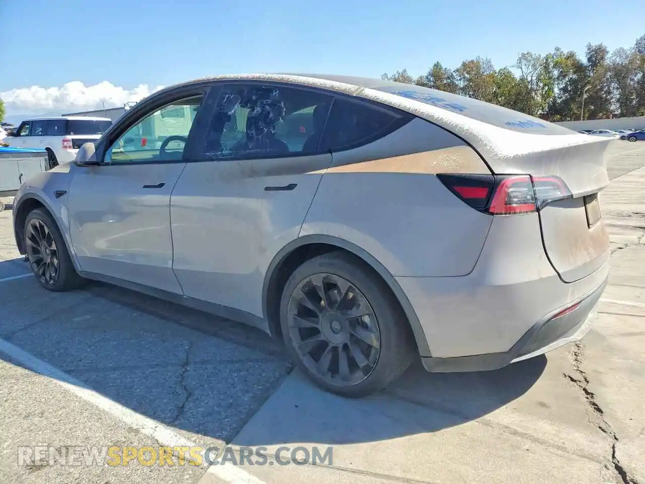 2 fotografías del automóvil dañado 5YJYGDEE1MF239767 TESLA MODEL Y 2021