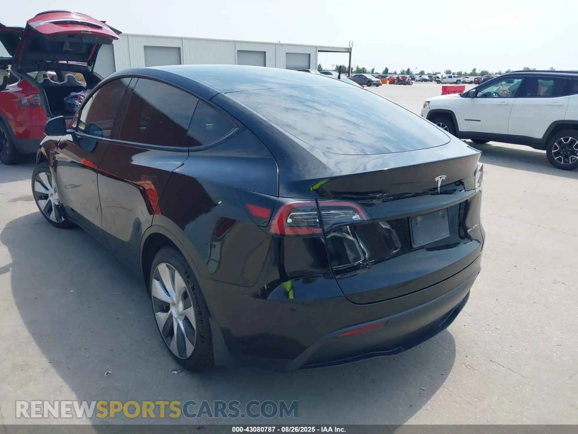 3 Photograph of a damaged car 5YJYGDEE1MF258528 TESLA MODEL Y 2021