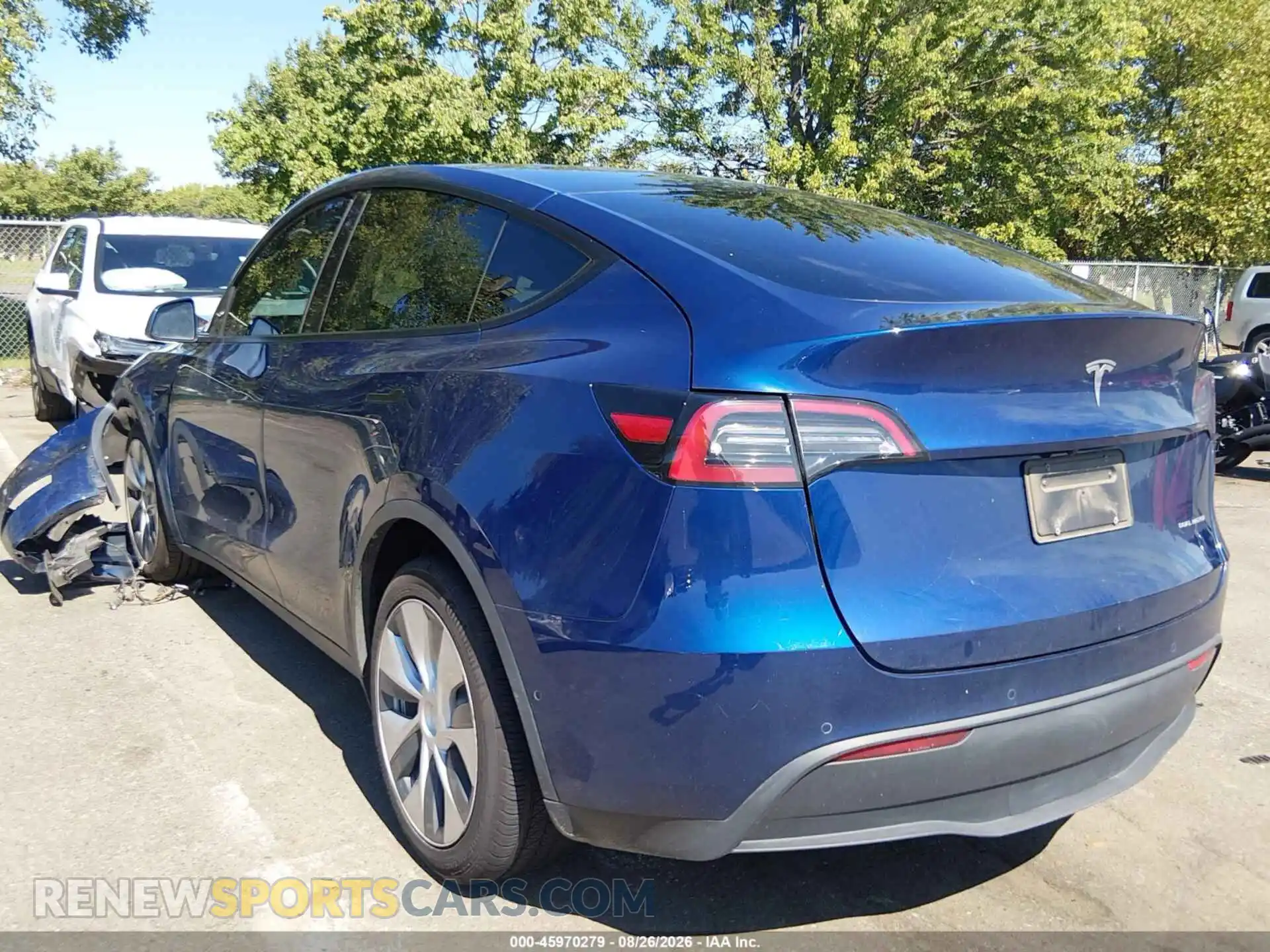 3 Photograph of a damaged car 5YJYGDEE1MF293571 TESLA MODEL Y 2021