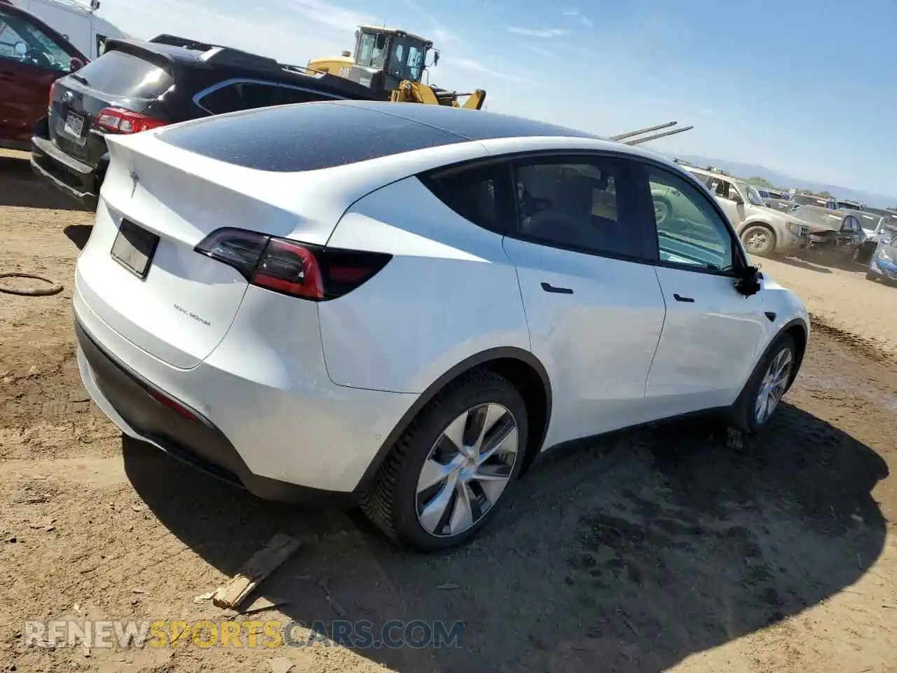 3 Photograph of a damaged car 5YJYGDEE2MF088017 TESLA MODEL Y 2021