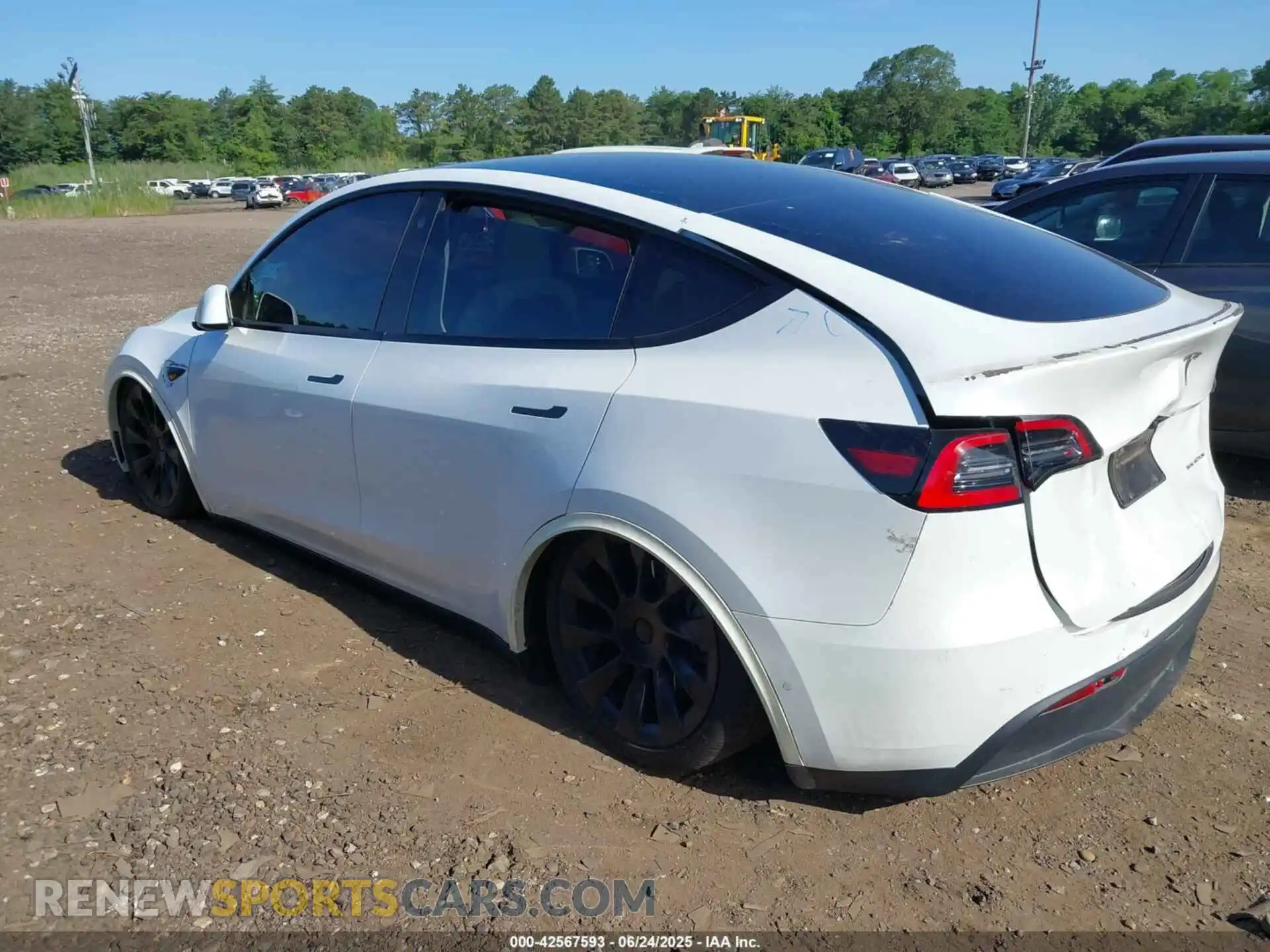 3 Photograph of a damaged car 5YJYGDEE2MF112381 TESLA MODEL Y 2021