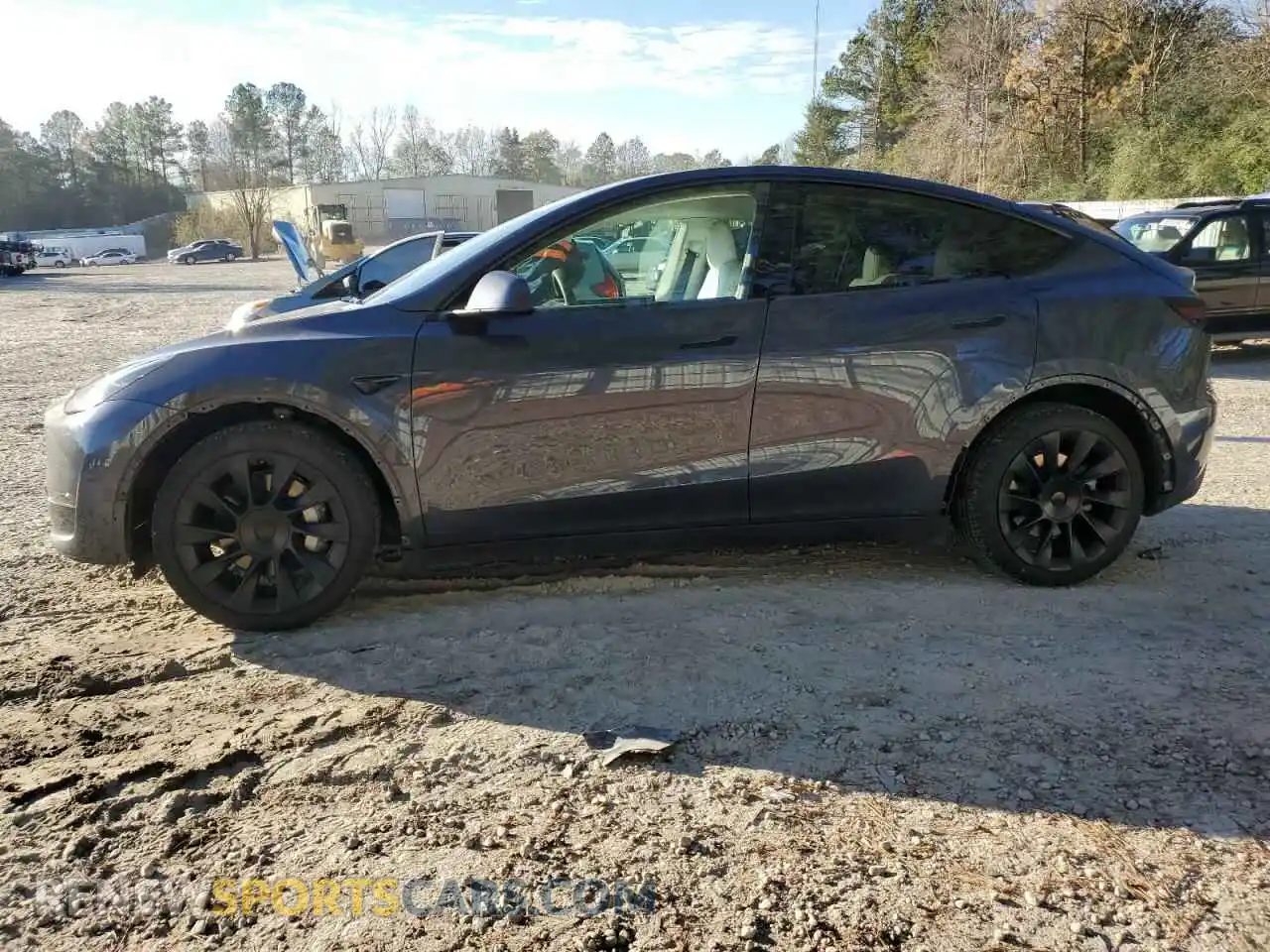 1 fotografías del automóvil dañado 5YJYGDEE2MF267805 TESLA MODEL Y 2021