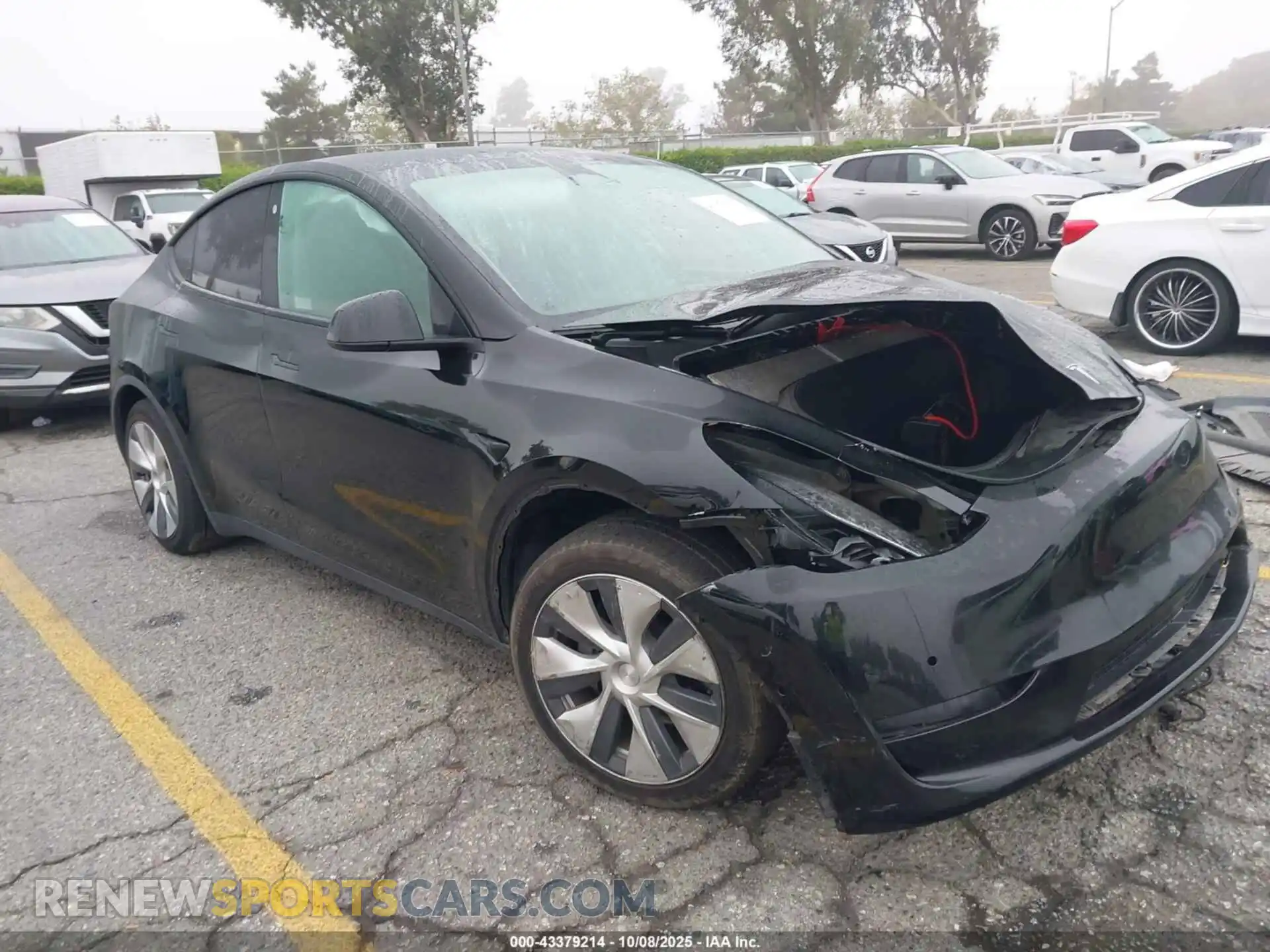 1 Photograph of a damaged car 5YJYGDEE2MF275046 TESLA MODEL Y 2021