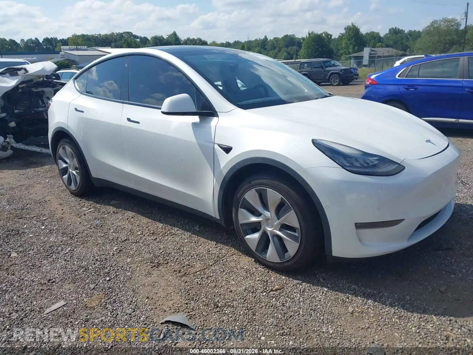1 Фотография поврежденного автомобиля 5YJYGDEE3MF087944 TESLA MODEL Y 2021