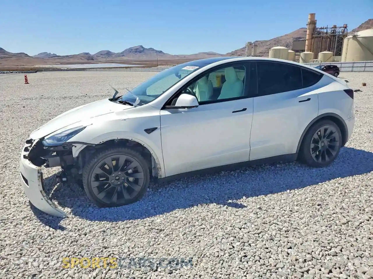 1 fotografías del automóvil dañado 5YJYGDEE3MF119775 TESLA MODEL Y 2021
